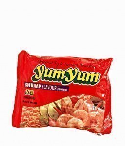 YumYum Instant Nudelsuppe mit Shrimpsaro