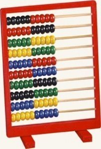 Zählrahmen rot von Bino Holzspielzeug