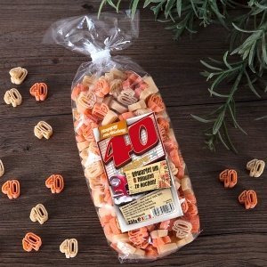Zahlen-Nudeln zum 40. Geburtstag