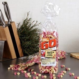 Zahlen-Nudeln zum 60. Geburtstag