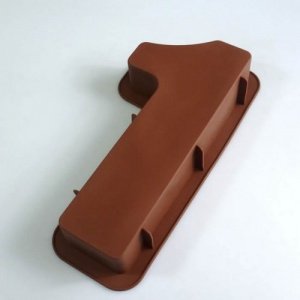 Zahlen Silikonbackform - Nummer 1