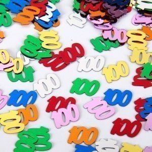 Zahlenkonfetti *100*