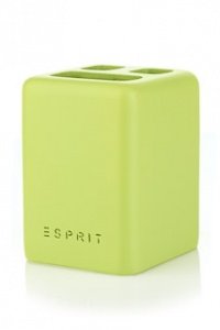 Zahnbürstenhalter soft touch in Apfelgrü