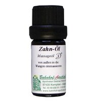 Zahnöl aus der Bahnhof-Apotheke