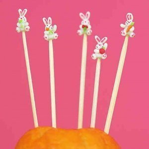 Zahnstocher -Osterhasi-, Overbeck & Frie