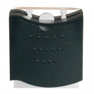 Zahnstocher Spender schwarz