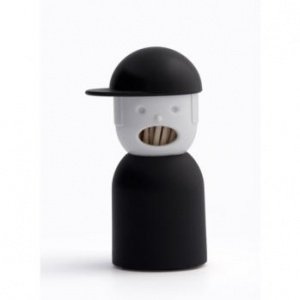 Zahnstocherspender PICKY BOY schwarz QL1