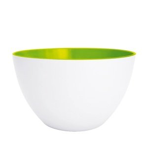 Zak designs Schüssel DUO 22cm weiß-grün