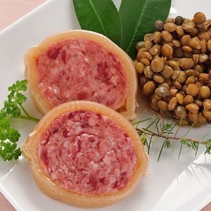 Zampone italienische Wurstspezialität vo