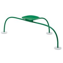 Zanotta - Allunaggio Hocker, grasgrün