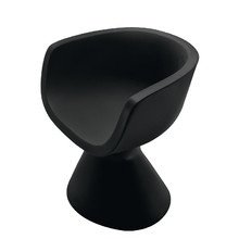 Zanotta - Dora Lehnstuhl, schwarz