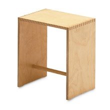Zanotta - Sgabillo Hocker, Birke natur