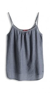 Zartes Blusen-Top aus Chambray