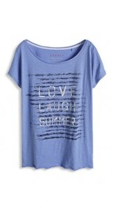 Zartes Print-Shirt aus Bio-Baumwolle