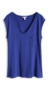 Zartes Top aus Baumwoll-Modal-Mix