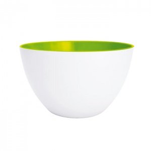 zak! designs DUO Schüssel 22 cm Weiß/Grü