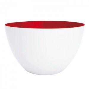 zak! designs DUO Schüssel 28 cm Weiß/Rot