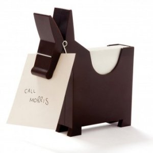 Zettelhalter Memo Morris braun