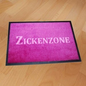 Zickenzone - Die lustige Schmutzfangmatt