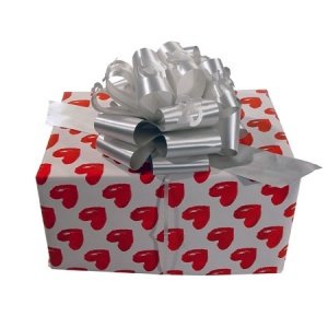 Ziehschleife Silberhochzeit