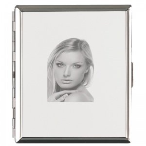 Zigarettenetui mit Fotogravur