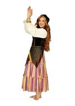 Zigeunerin Damenkostüm Wahrsagerin braun