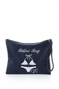 Zipper-Tasche aus Frottier