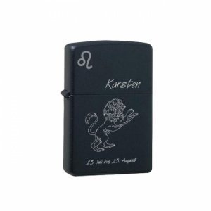 Zippo® Feuerzeug Black *Löwe*