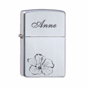 Zippo® Feuerzeug SATIN FINNISH mit eigen