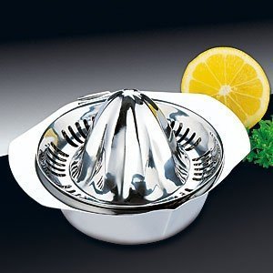 Zitruspresse aus Edelstahl