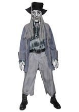 Zombie Alley Geisterpirat Kostüm grau