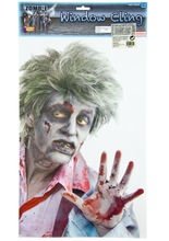 Zombie Fensterdekoration