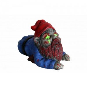 Zombie Gartenzwerg Crawler - liegend
