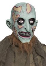 Zombie Halloween Maske grün