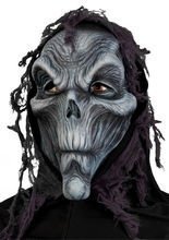 Zombie-Hexe Halloween-Maske mit Kapuze s