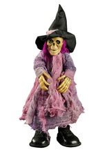 Zombie-Hexe Sound und Move Halloween-Dek