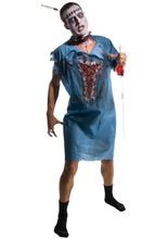 Zombie Patient Kittel Halloween-Kostüm b