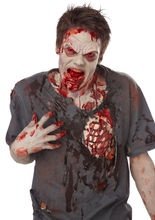 Zombie Rippen-Halloween-Latexapplikation