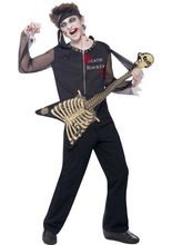 Zombie Rockstar Halloween Herrenkostüm s