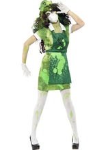 Zombie Strahlenopfer Halloween-Damenkost