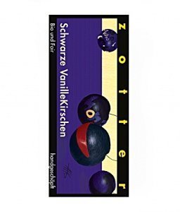Zotter Schokolade Schwarze Vanillekirsch