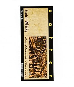 Zotter Schokolade Scotch Whisky (70g Taf