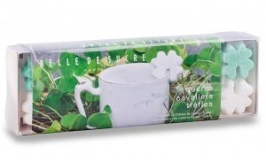 Zucker Kleeblätter f. Tasse Belle de Suc