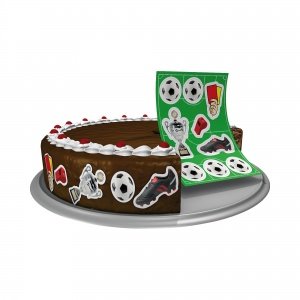 Zuckersticker "Fußball"