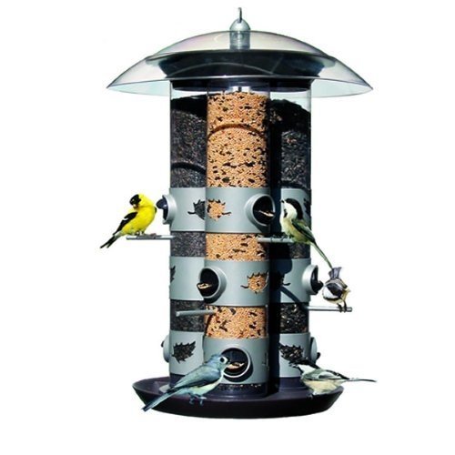 3-fach-Silo, 2-in-1 Wild-Vogel-Futterstation, 329 Perky-Pet Schaft