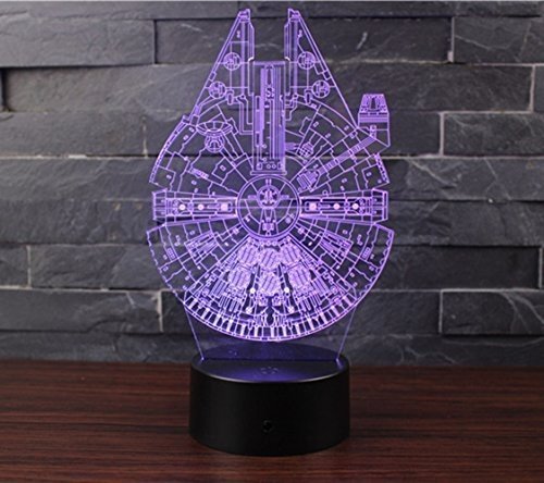 3D Optische Illusions-Lampen Star Wars