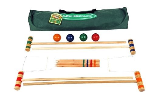 75cm Croquet Set In Canvas Tasche