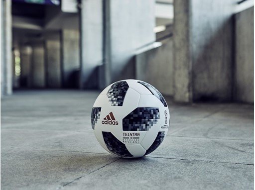 adidas Herren Fifa WM Offizieller Spielball Ball Telstar 18