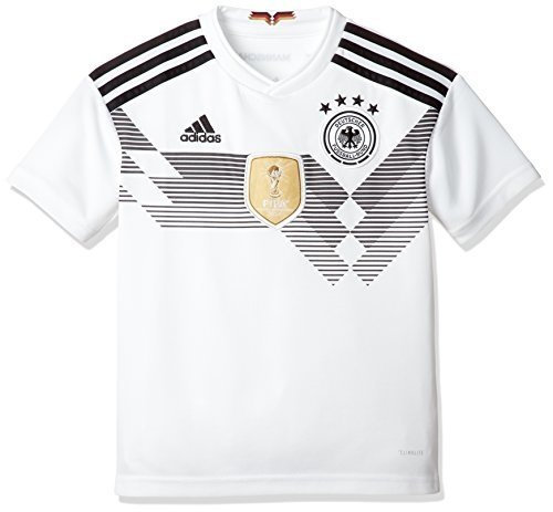 adidas Kinder Dfb Heim Replica Trikot, Weiß (White/Black), 152