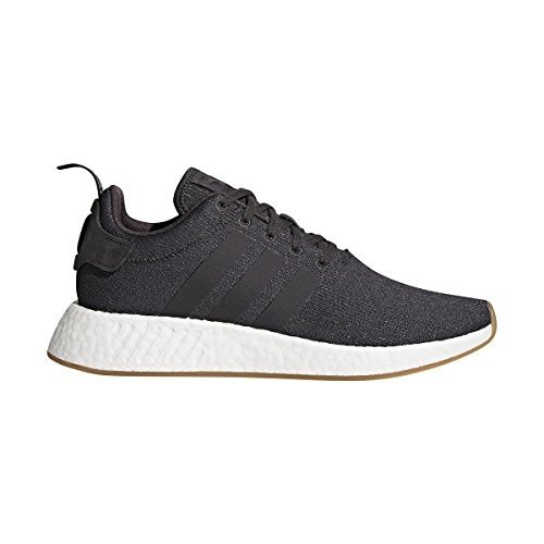 adidas Originals Herren NMD_R2 Sneaker, Schwarz (Utility Black/Utility Black), 43 1/3 EU